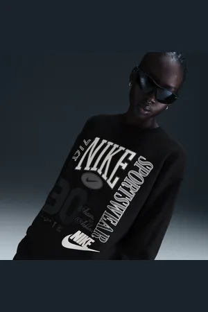 Nike Sportswear extragroßes French-Terry-Sweatshirt mit Rundhalsausschnitt für Damen