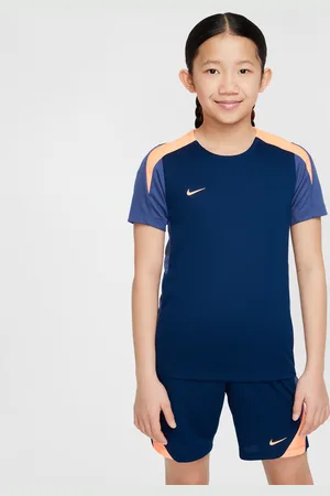 Nike Dri-FIT StrikeKurzarm-Fußballoberteil für ältere Kinder