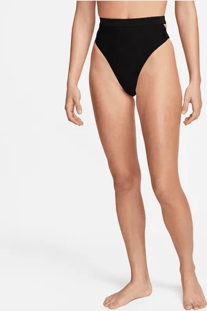 Nike SwimDamen-Bikinihose mit hohem Bund und Ausschnitt