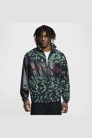 Nike Nigeria Courtside Fußballjacke mit Grafik und geringem Gewicht für Herren
