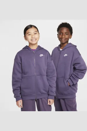 Nike Sportswear Club FleeceOversize-Hoodie mit durchgehendem Reißverschluss (ältere Kinder)