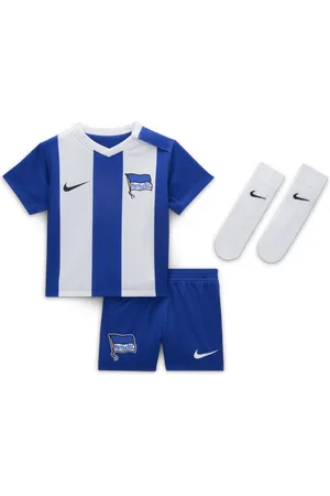 Nike Hertha BSC 2024/25 Stadium Home Replica Fußballtrikot-Set für Babys und Kleinkinder