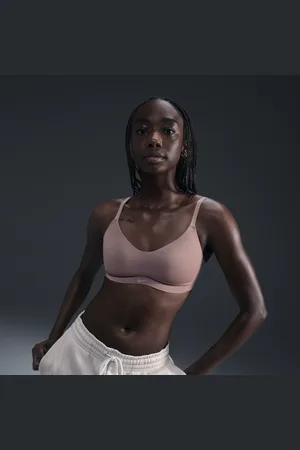 Nike Alate MinimalistGepolsterter Sport-BH mit verstellbaren Trägern und leichtem Halt