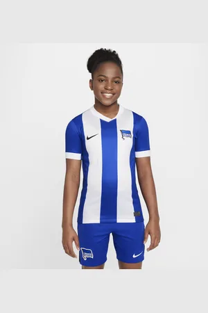 Nike Hertha BSC 2024/25 Stadium Home Replica Fußballtrikot mit Dri-FIT-Technologie für ältere Kinder