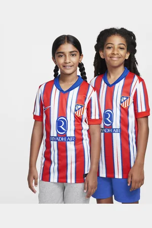Nike Atlético Madrid 2024/25 Stadium Home Replika Fußballtrikot mit Dri-FIT-Technologie (ältere Kinder)