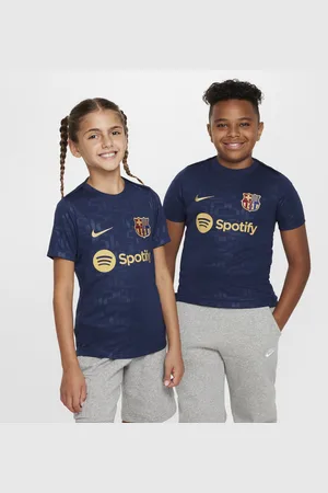Nike FC Barcelona Academy Pro Home Dri-FIT kurzärmeliges Pre-Match-Fußballoberteil (ältere Kinder)