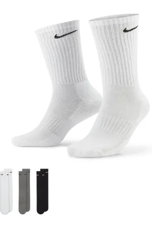 Nike Everyday Cushioned Crew-Trainingssocken (3 Paar)