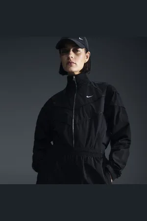 Nike WindrunnerLockere UV-Webjacke mit durchgehendem Reißverschluss (Damen)