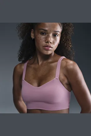 Nike Zenvy StrappyGepolsterter Sport-BH mit leichtem Halt