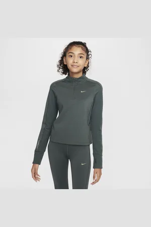 Nike ProTherma-FIT Oberteil mit Halbreißverschluss (Mädchen)
