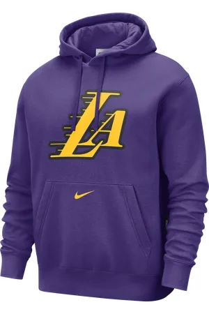 Nike Los Angeles Lakers Club City Edition NBA-Fleece-Hoodie (Herren)