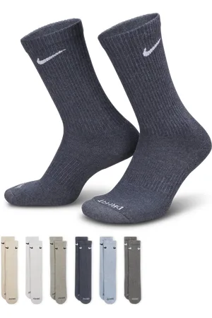 Nike Everyday Plus Cushioned Crew-Trainingssocken (6 Paar)