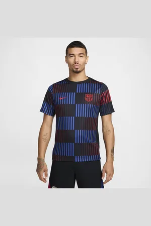 Nike FC Barcelona Academy Pro Away Dri-FIT Pre-Match Kurzarm-Fußballoberteil (Herren)