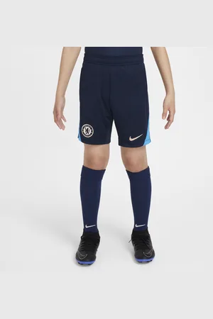Nike FC Chelsea Strike Dri-FIT Strick-Fußballshorts für ältere Kinder