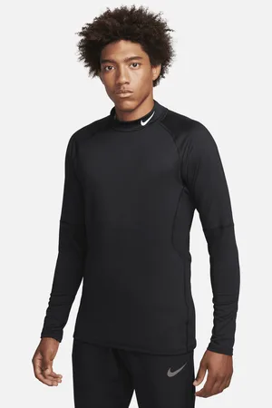 Nike ProWarmes Dri-FIT Fitness-Longsleeve mit Stehkragen für Herren
