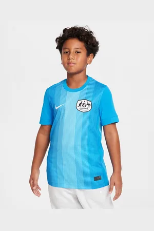 Nike Australien 2025/26 Stadium Goalkeeper Dri-FIT kurzärmliges Replika-Fußballtrikot (ältere Kinder)