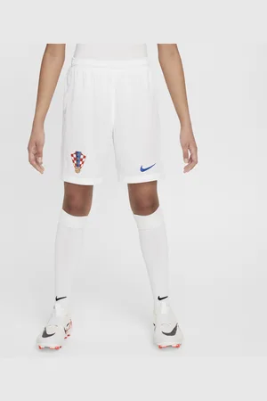 Nike Kroatien 2024/25 Stadium Home/Away Replica Dri-FIT Fußballshorts für ältere Kinder
