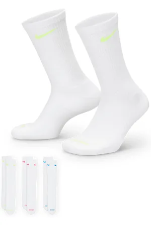 Nike Everyday Plus CushionedCrew-Trainingssocken (3 Paar)