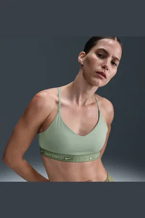 Nike Indy Gepolsterter, verstellbarer Sport-BH mit leichtem Halt (Damen)