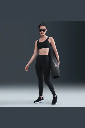 Nike OneLeggings in voller Länge mit hohem Bund für Damen