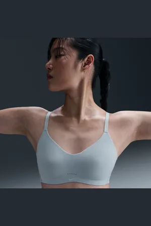 Nike Alate Minimalist Sport-BH mit Polster, verstellbaren Trägern und leichtem Halt