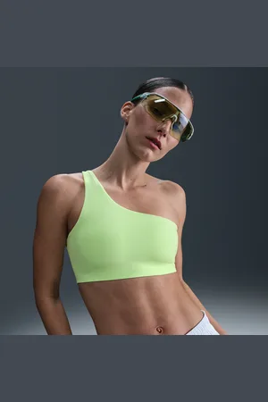 Nike Zenvy AsymmetricalGepolsterter Sport-BH mit leichtem Halt