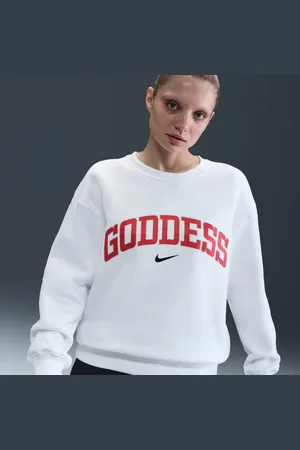 Nike Sportswear Phoenix Fleece Oversize-Damen-Sweatshirt mit Rundhalsausschnitt