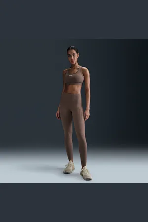 Nike GoLeggings in voller Länge mit Taschen, starkem Halt und hohem Bund für Damen