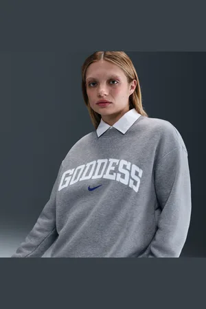 Nike Sportswear Phoenix Fleece Oversize-Damen-Sweatshirt mit Rundhalsausschnitt