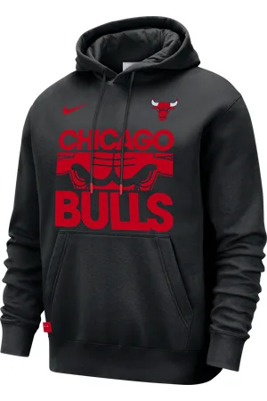 Nike Chicago Bulls Club Courtside NBA-Hoodie für Herren