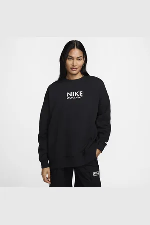Nike SportswearExtragroßes Fleece-Sweatshirt mit Rundhalsausschnitt für Damen