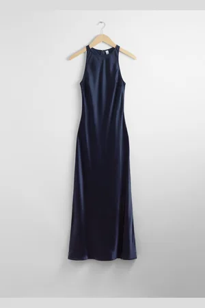 & OTHER STORIES Schmales Midikleid Aus Satin - , 32