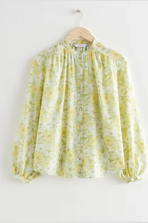 & OTHER STORIES Bedruckte Bluse Aus Seidenmischung - , 32