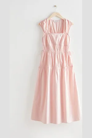 & OTHER STORIES Midikleid Mit Taillenknoten - , 32