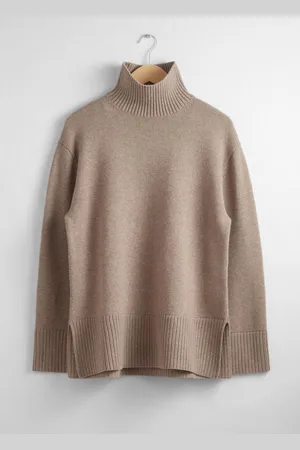 & OTHER STORIES Oversized-Merinowollpullover Mit Rollkragen - , XS