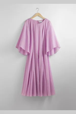 & OTHER STORIES Midikleid Mit Trompetenärmeln - , 32
