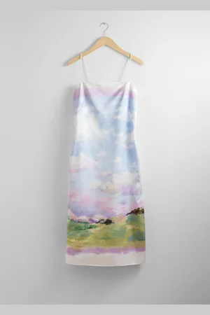 & OTHER STORIES Midi-Trägerkleid Mit Print - , 32