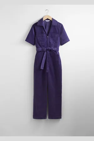 & OTHER STORIES Cord-Jumpsuit Mit Gürtel - , 32