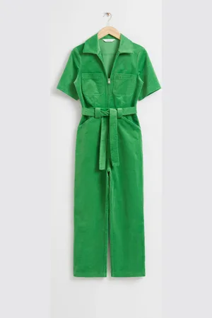 & OTHER STORIES Cord-Jumpsuit Mit Gürtel - , 32