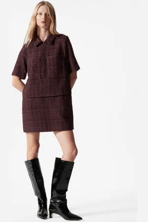 & OTHER STORIES Tweed-Minikleid Mit Kragen - , XS