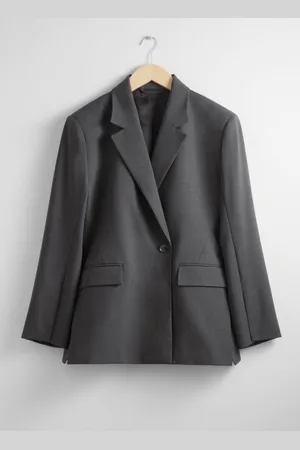 & OTHER STORIES Eleganter Blazer Mit Breiten Schultern - , XS