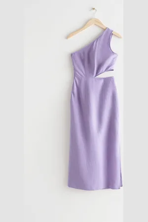 & OTHER STORIES One-Shoulder-Midikleid - , 32