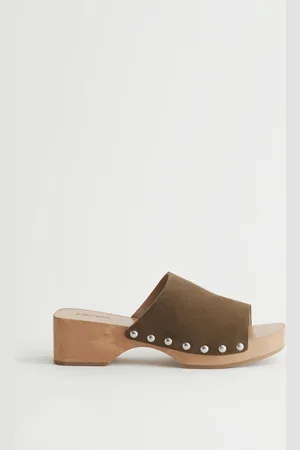 & OTHER STORIES Wildleder-Holzclogs Mit Nieten - , 36