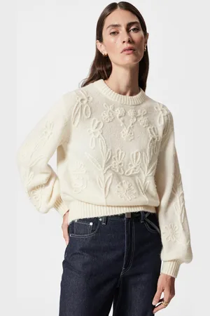 & OTHER STORIES Strickpullover Mit Blumenapplikation - , XS