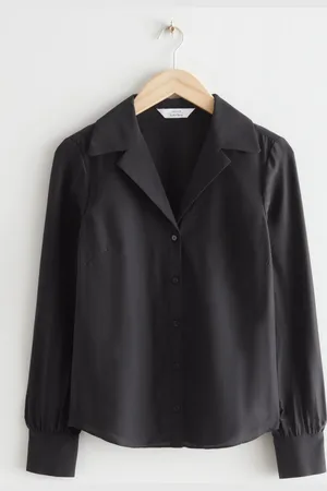 & OTHER STORIES Bedruckte Seidenmix-Bluse - , 32
