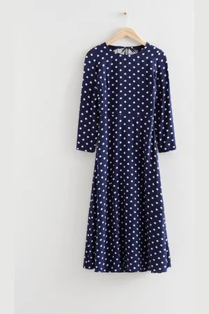& OTHER STORIES Rückenfreies Midikleid Mit Print - , 32