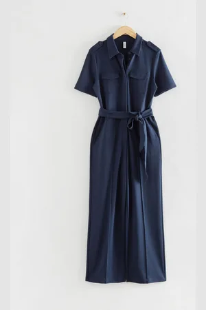 & OTHER STORIES Lockerer Kurzärmliger Jumpsuit - , XS