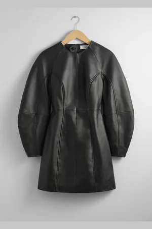 & OTHER STORIES Skulpturales Minikleid Aus Leder - , 32