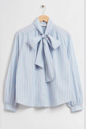 & OTHER STORIES Lockere Bluse Mit Lavallière-Ausschnitt - , 32