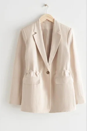& OTHER STORIES Blazer Aus Seide Und Leinen - , 32